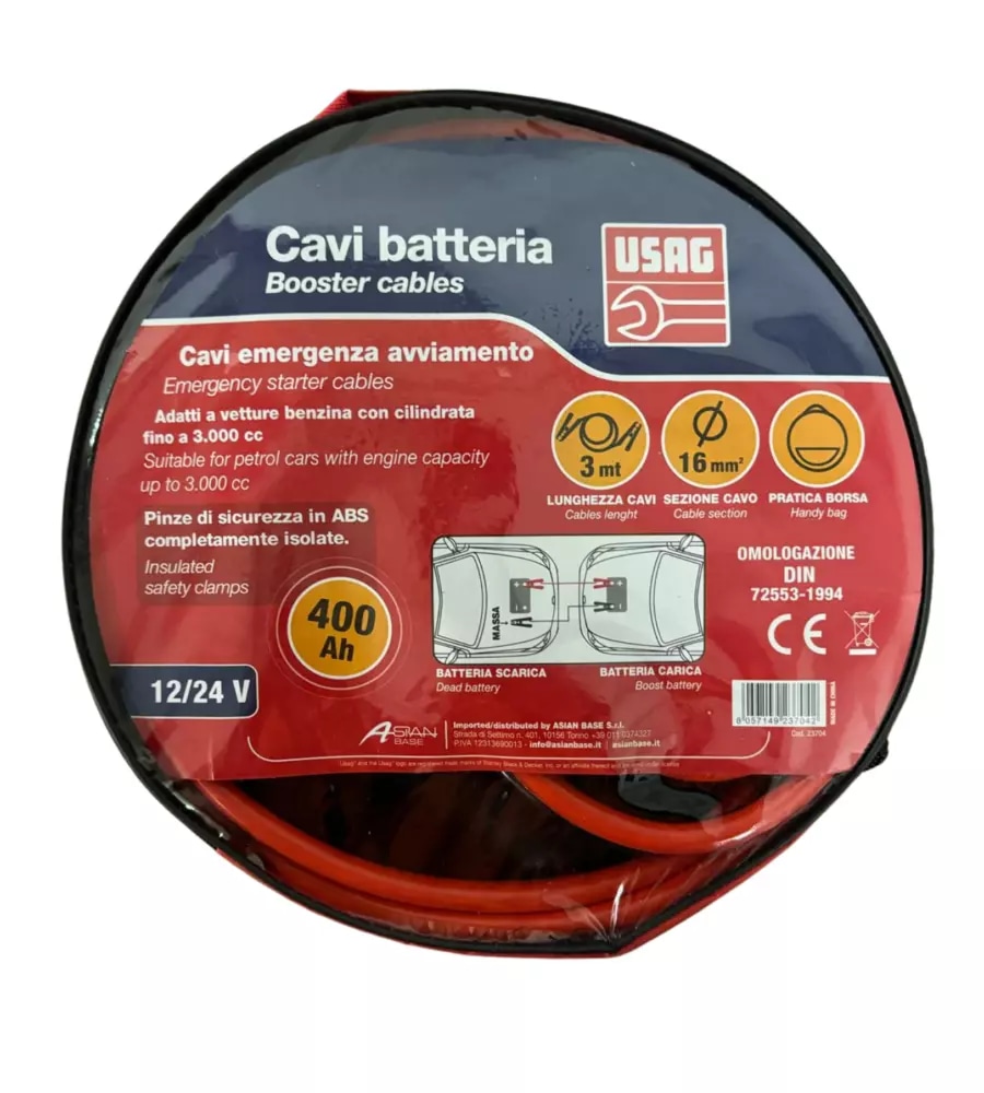 Cavi auto 400 Amp - Offerta nel negozio Happy Casa