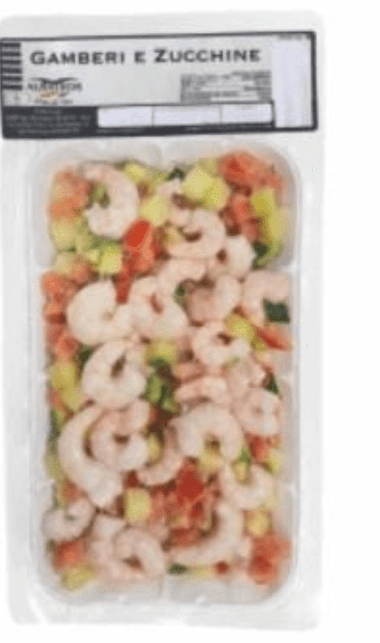 Gamberi e Zucchine 250 g - Offerta nel negozio MD