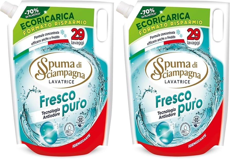 Detersivo liquido lavatrice Spuma di Sciampagna 29 lavaggi in offerta da DeSpar