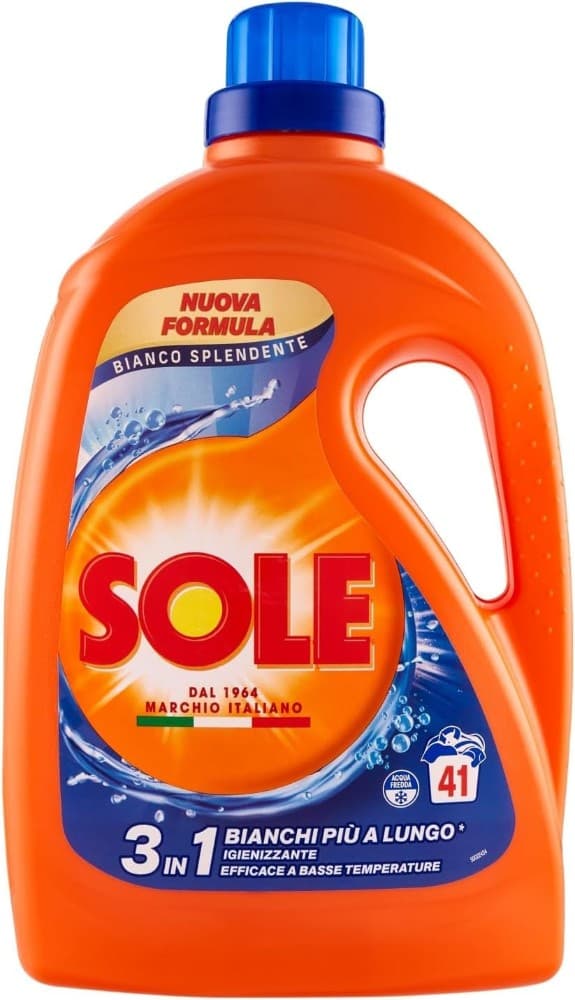 Sole detersivo liquido lavatrice, 41 lavaggi – Esselunga