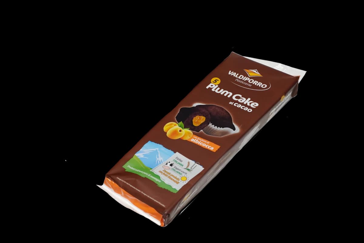 Plumcake Valdiporro albicocca o cacao, 205 g – Il Gigante
