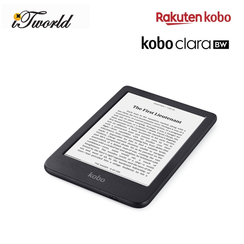 Clara BW E-Book Reader N365-KU-BK-K-EP Kobo in offerta da Comet