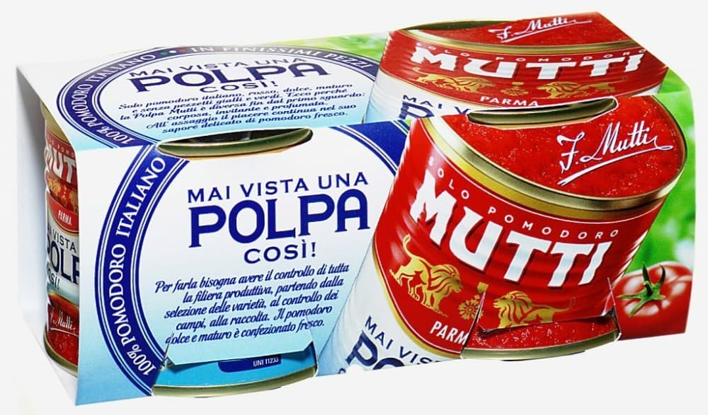 Polpa fine di pomodoro, 2 x 210 g Mutti – Iper La grande i