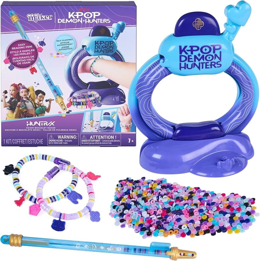 K-Pop Demon Hunters CoolMaker Macchina Crea Braccialetti Spin Master – Carrefour