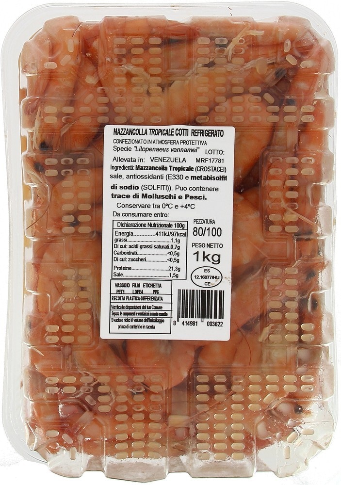 Mazzancolle Tropicali Precotte kg 1 - Offerta nel negozio Bennet