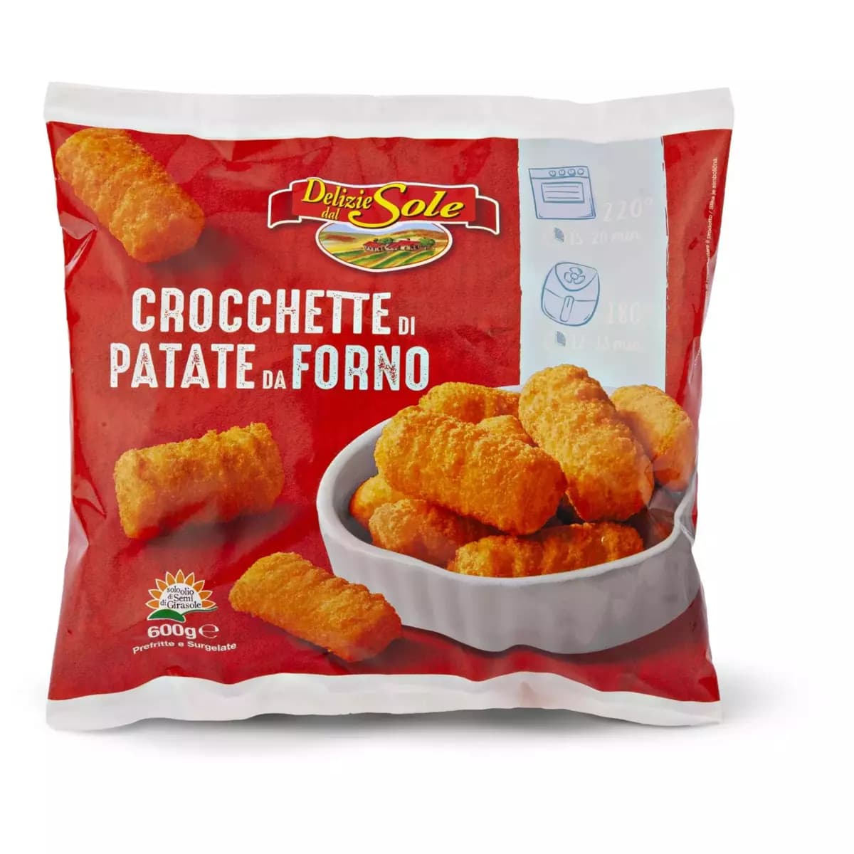 Crocchette di patate da forno, 600 g – Eurospin