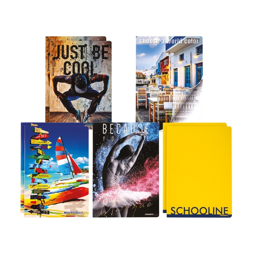 Quaderni per la scuola 5 pezzi BLASETTI - Offerta nel negozio ALDI
