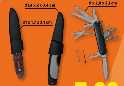 Crivit coltello o coltellino tascabile in offerta da Lidl