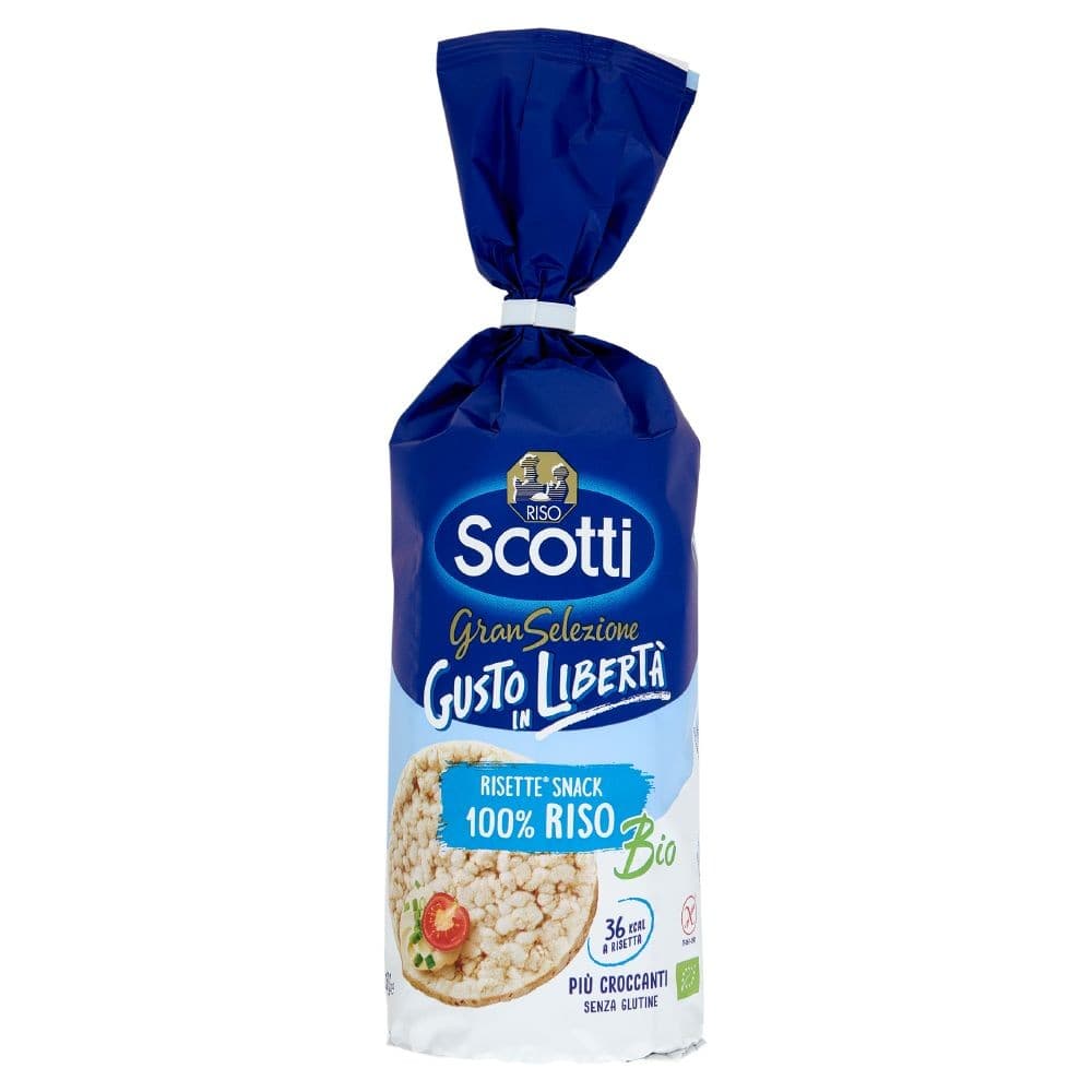 Risette 100% riso bio Scotti 130 g in offerta da Bennet