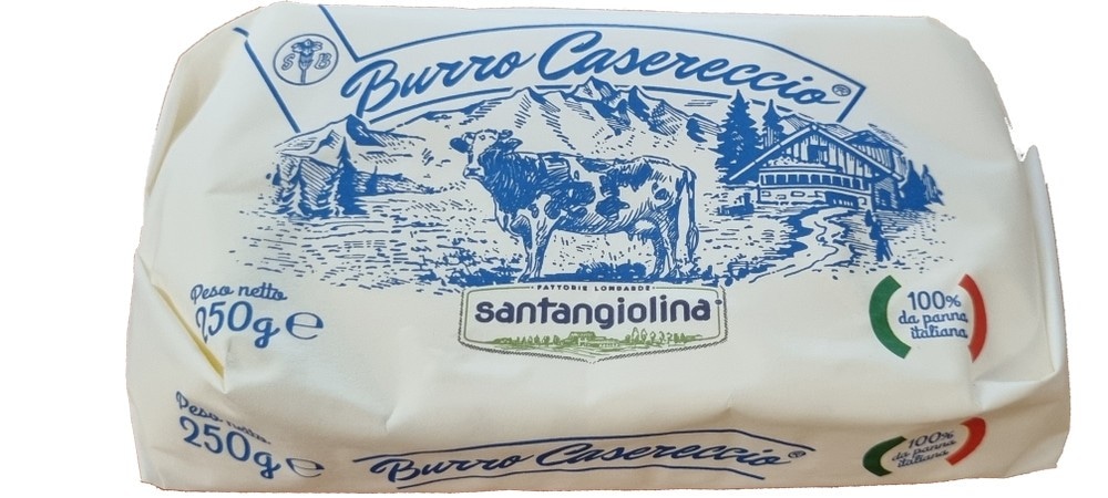 Burro Casereccio Santagiolina 250 g in offerta da Bennet