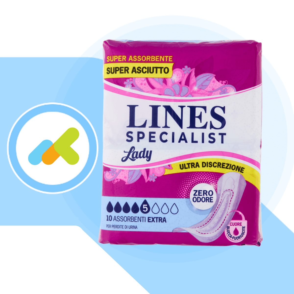 Lines Specialist assorbenti in offerta da Maury's