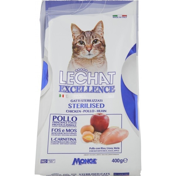 Lechat Excellence Croccantini per gatti sterilizzati 400 g in offerta da ALDI