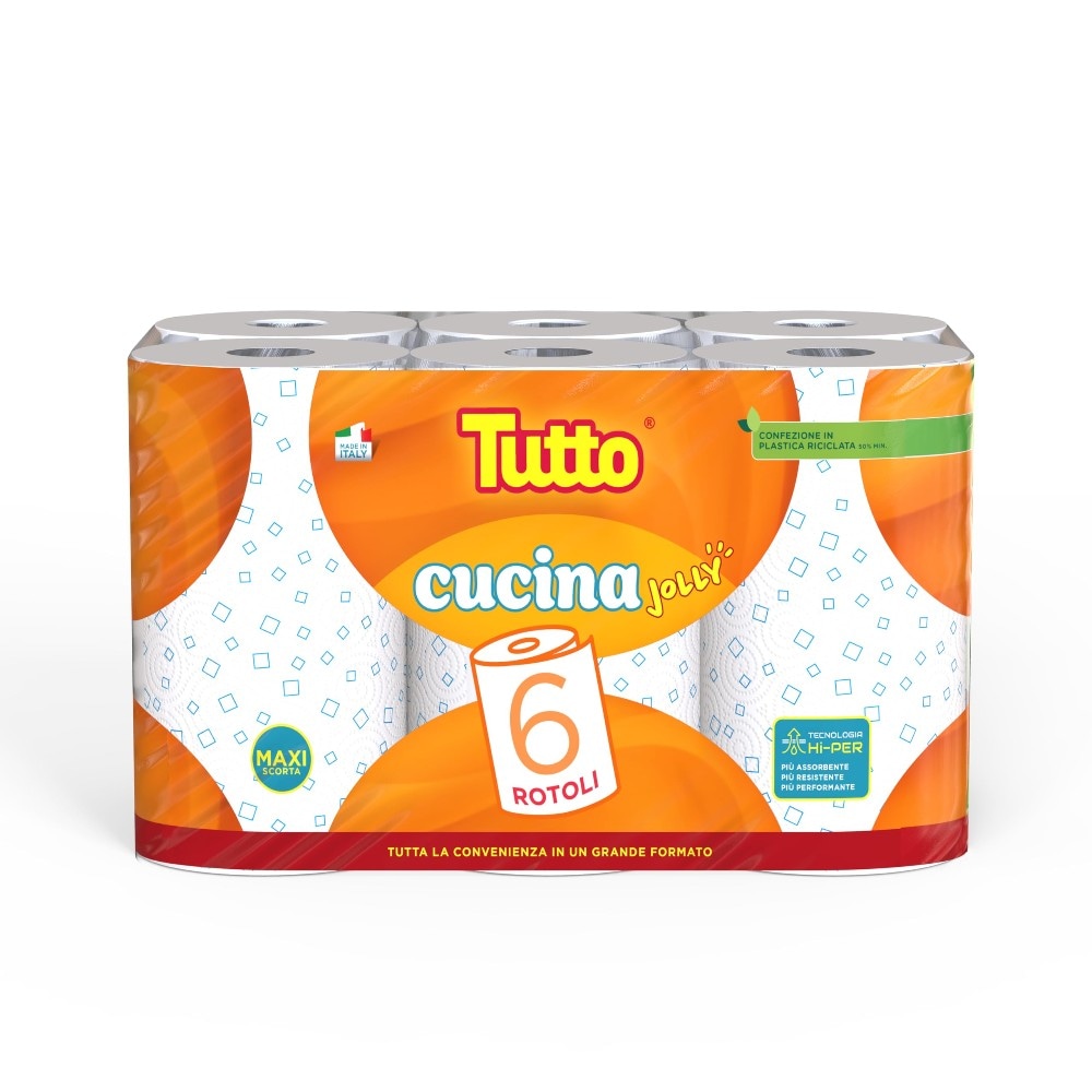 Tutto Cucina Jolly Rotolo Cucina 6 Pezzi in offerta da Dpiù
