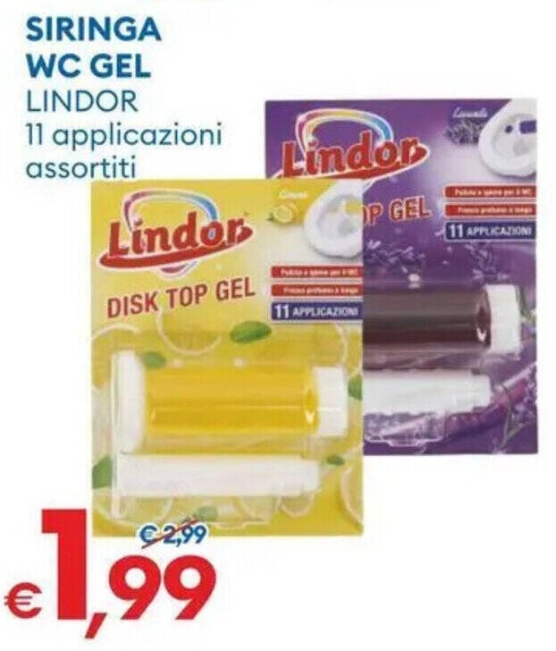 Siringa WC Gel 11 applicazioni - Offerta nel negozio MD