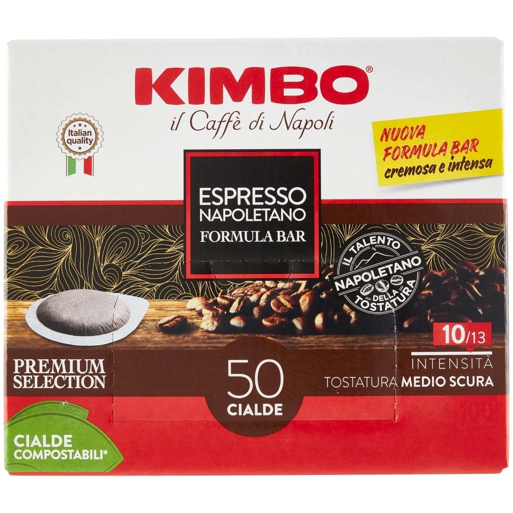 Cialde caffè espresso Napoletano Kimbo 365 g in offerta da DeSpar