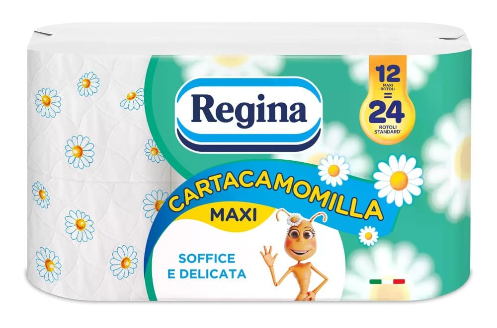 Regina Cartacamomilla 12 rotoli in offerta da Iper La grande i