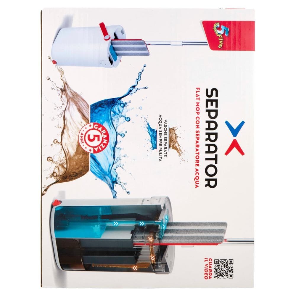 Sistema per pulizia pavimenti Separator Flat Mop Super5 in offerta da Bennet