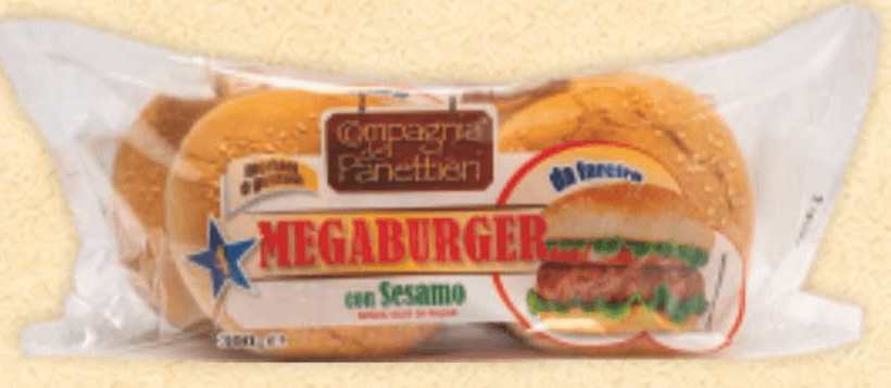 Compagnia de' Panettieri megaburger di sesamo 300 g in offerta da MD