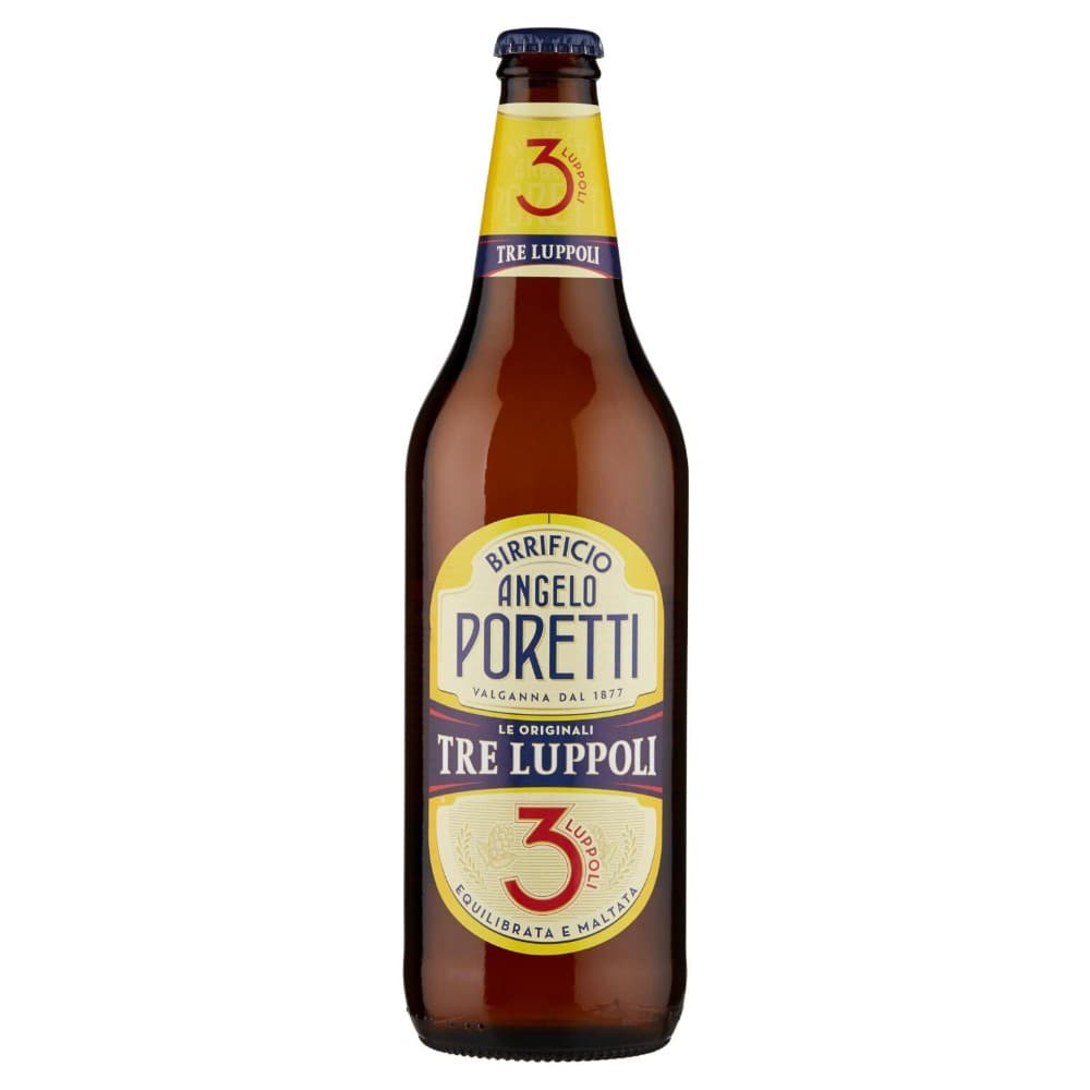 Birra Tre Luppoli Birrificio Angelo Poretti, 66 cl – Il Gigante