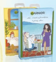 Cofanetto maschere in tessuto Garnier in offerta da Esselunga