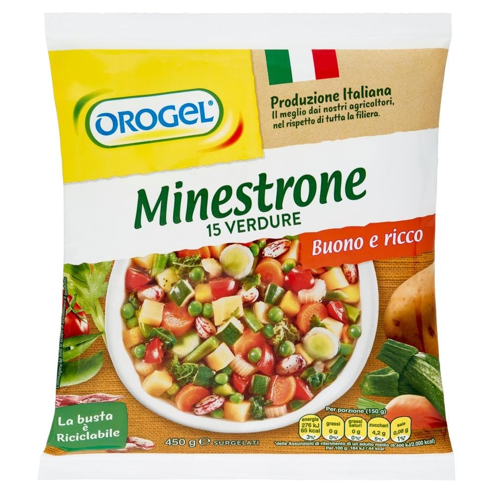 Minestrone 15 Verdure, 450 g – Carrefour
