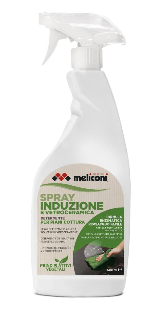 Detergente piani cottura ECO spray induzione e vetroceramica Meliconi – Euronics