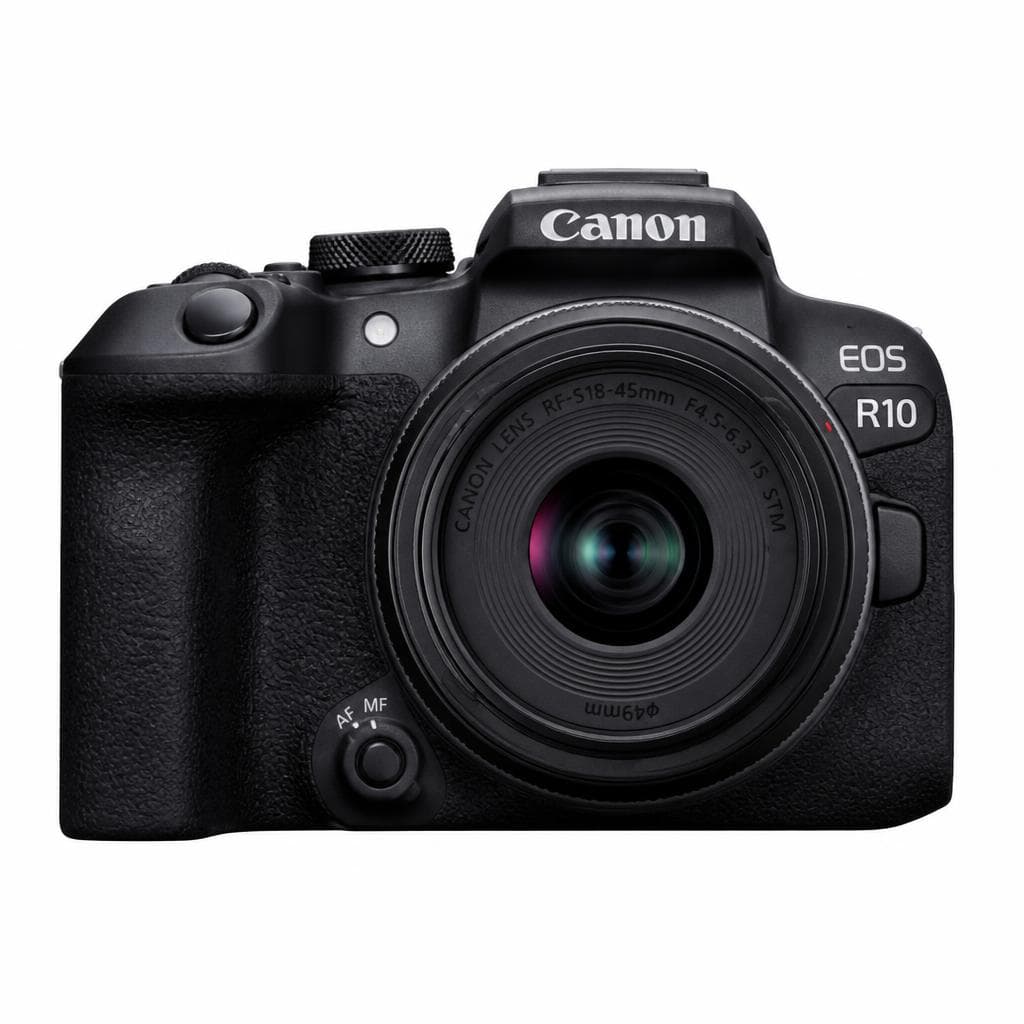 Canon EOS R10 + RF-S 18-45mm F 4.5-6.3 IS STM in offerta da Unieuro