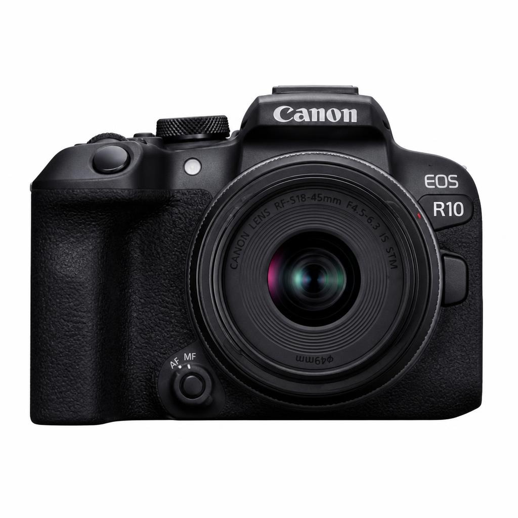 Canon EOS R10 + RF-S 18-45mm F 4.5-6.3 IS STM in offerta da Unieuro