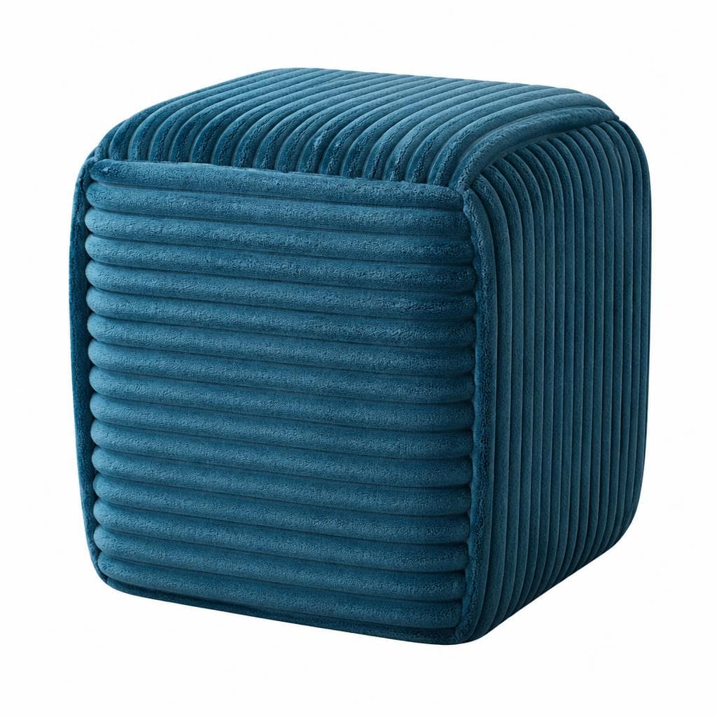 MD casa pouf da seduta, 44,5x44,5x41h cm – MD
