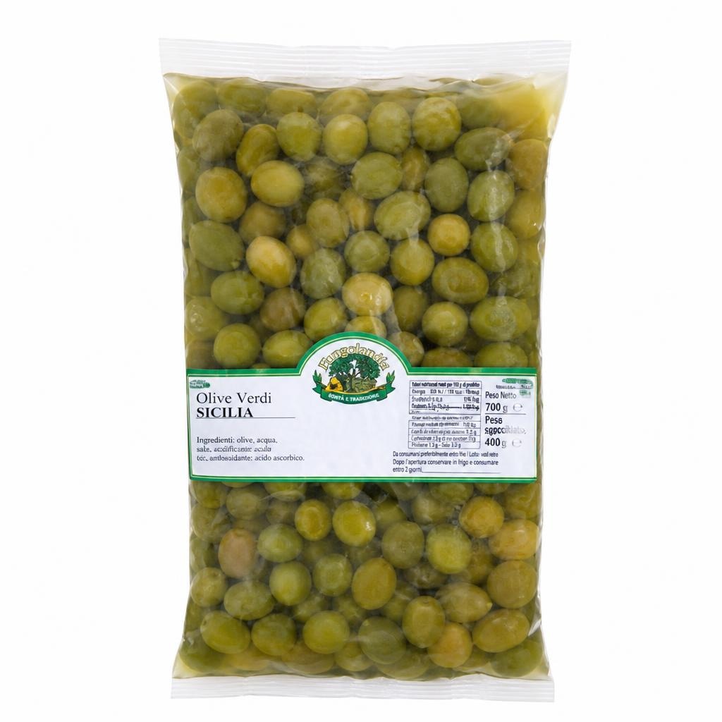 Olive Verdi Sicilia 700 g in offerta da Penny