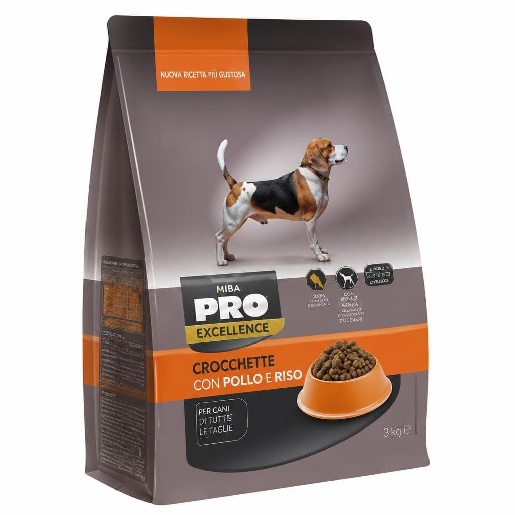 Crocchette per cani Miba Pro, 3 kg – MD