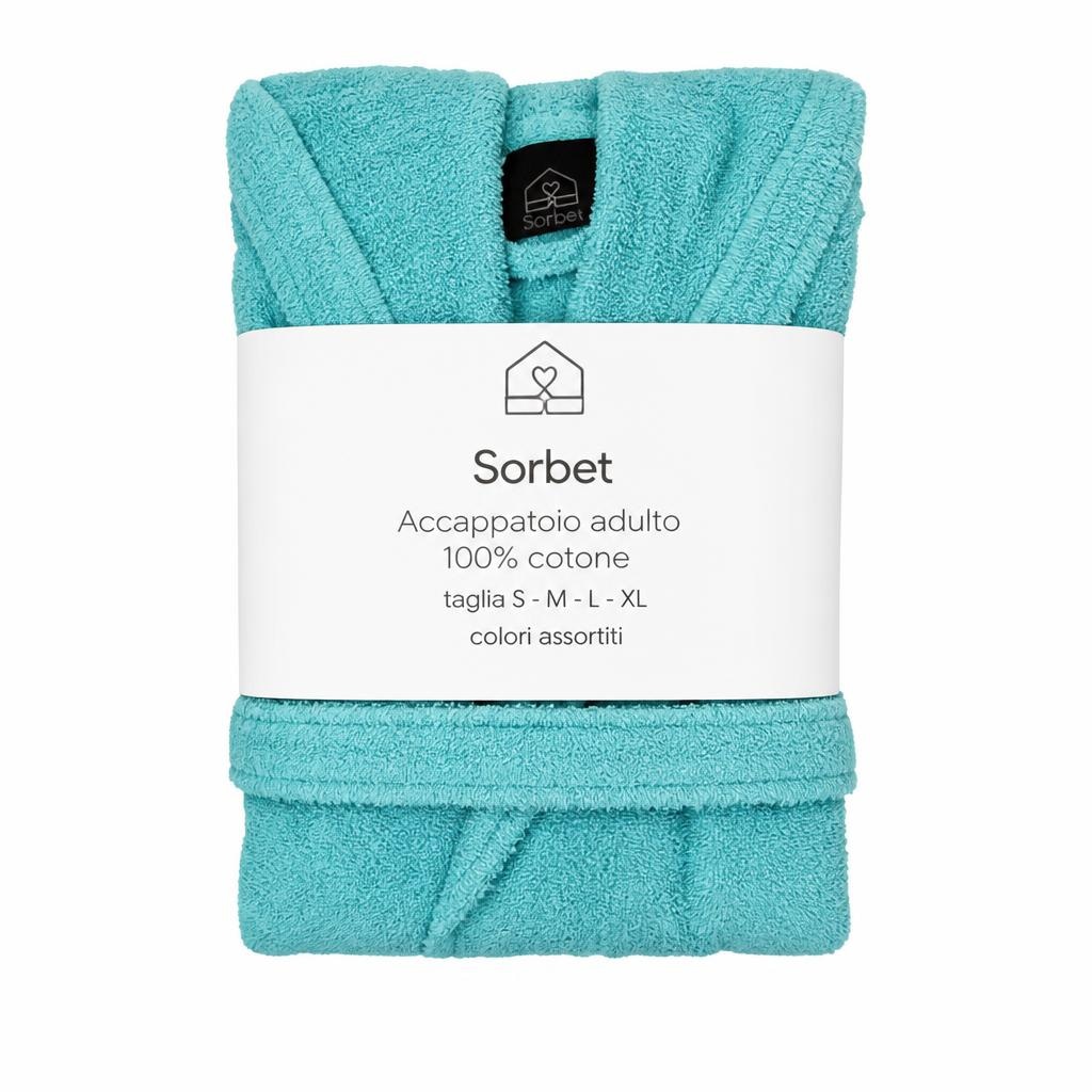 Accappatoio 100% cotone Sorbet in offerta da Iper La grande i