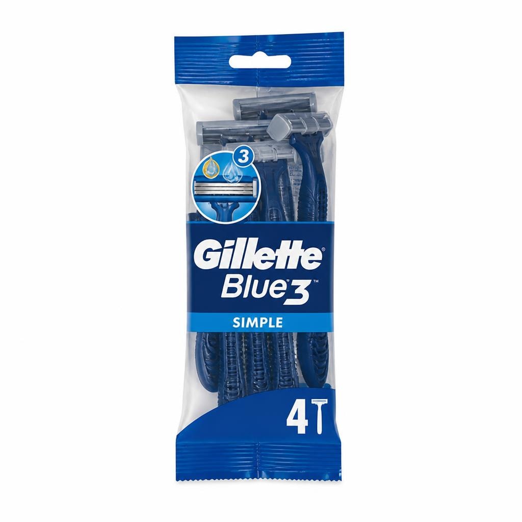 Gillette Blue3 Simple 4 pezzi in offerta da Risparmio Casa