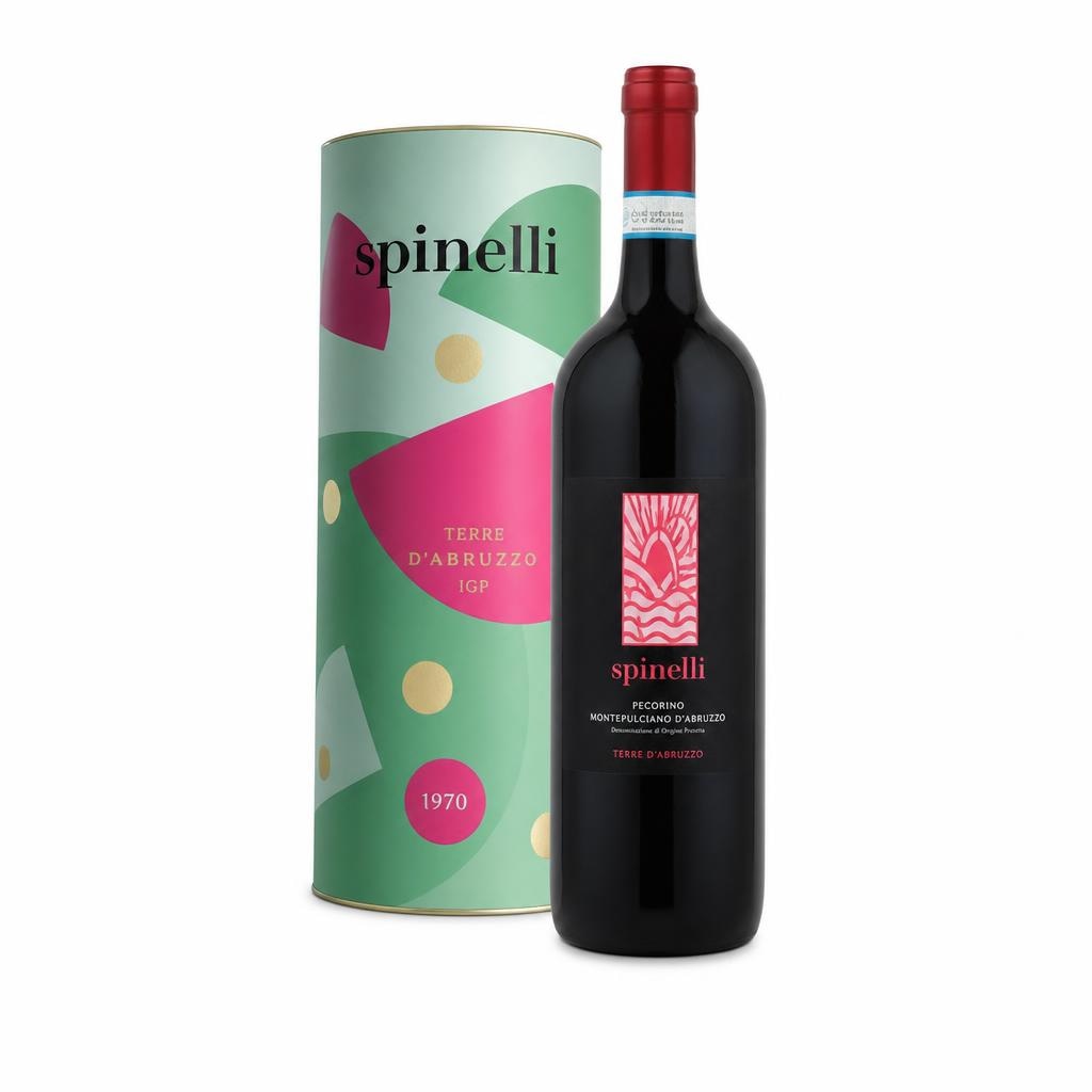 Pecorino o Montepulciano Terre d'Abruzzo IGP Spinelli 1970 L 3 in offerta da Bennet