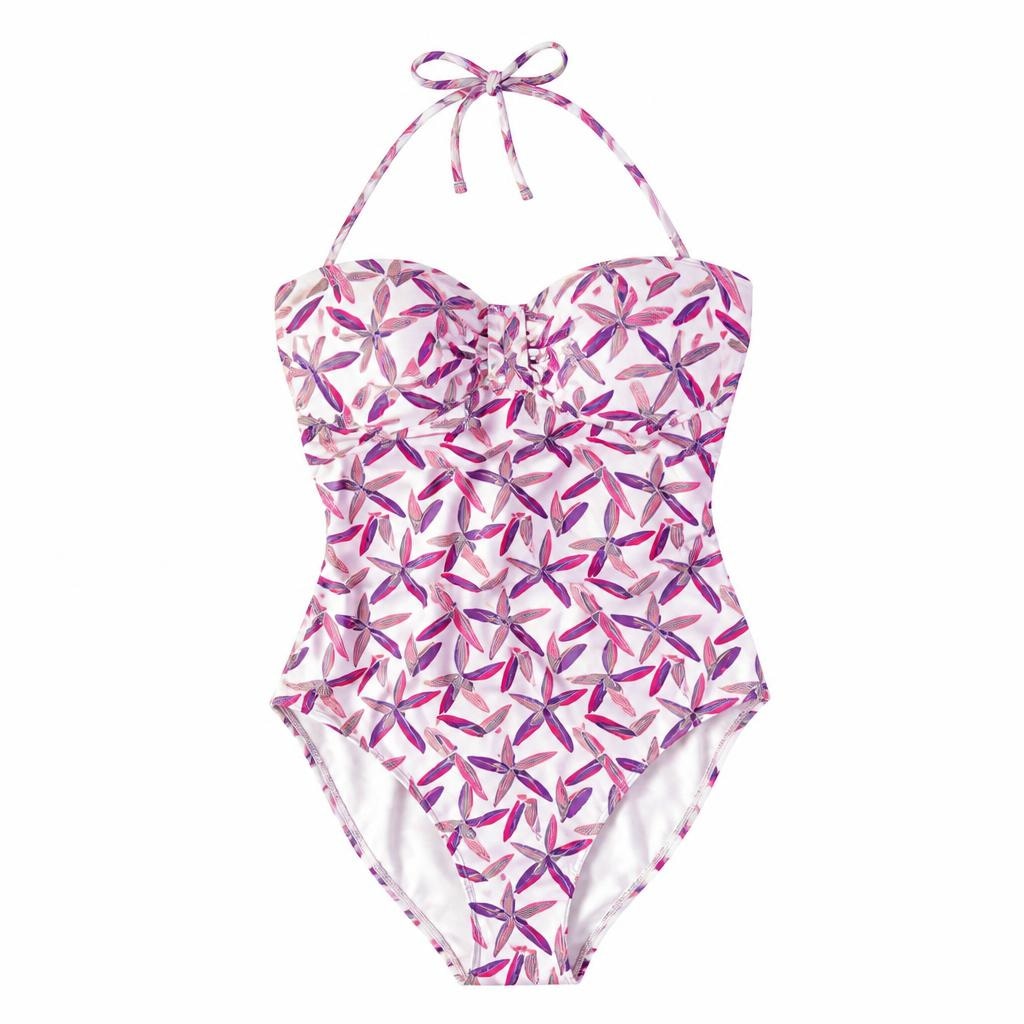 Costume Donna Intero Coppe Fantasia Fuxia - Offerta nel negozio Carrefour
