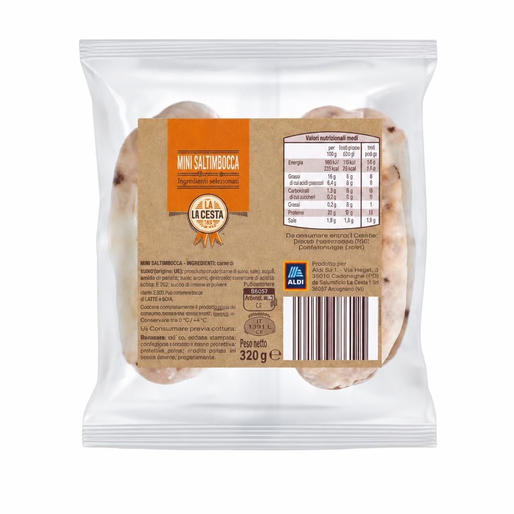La Cesta Mini Saltimbocca 320 g in offerta da ALDI