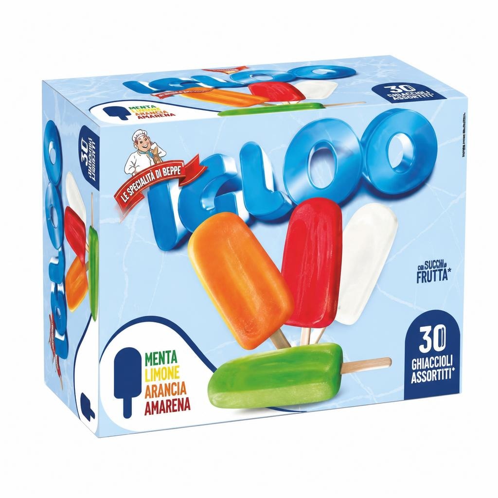 30 Ghiaccioli Misti Le Specialità di Beppe 2100 g in offerta da MD