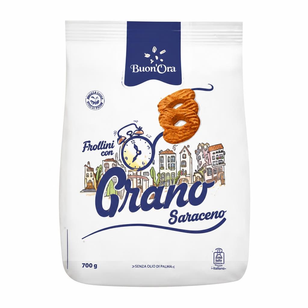 Buon'Ora Frollini con grano saraceno 700 g in offerta da ALDI