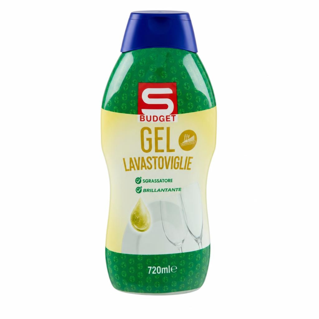 S-BUDGET Gel Lavastoviglie 720 ml in offerta da DeSpar