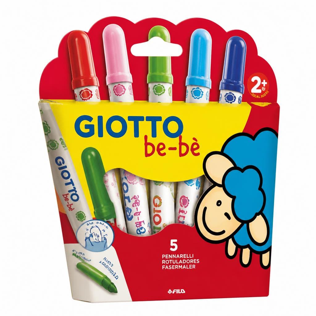 Pennarelli be-bè 12 pezzi GIOTTO in offerta da Iper La grande i