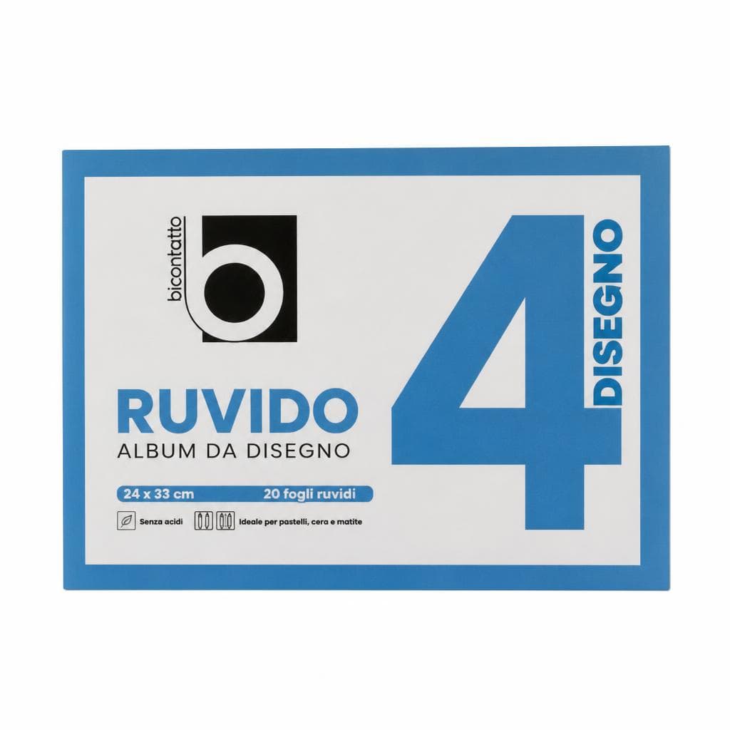 Album da disegno 24 x 33 cm Bicontatto in offerta da Iper La grande i
