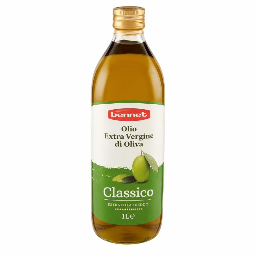 Olio extra vergine di oliva classico Bennet, 1 L – Bennet