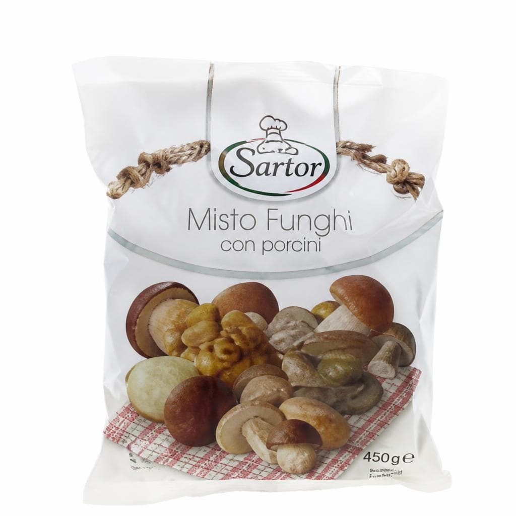 Misto funghi con porcini surgelato Sartor, kg 1 – Bennet
