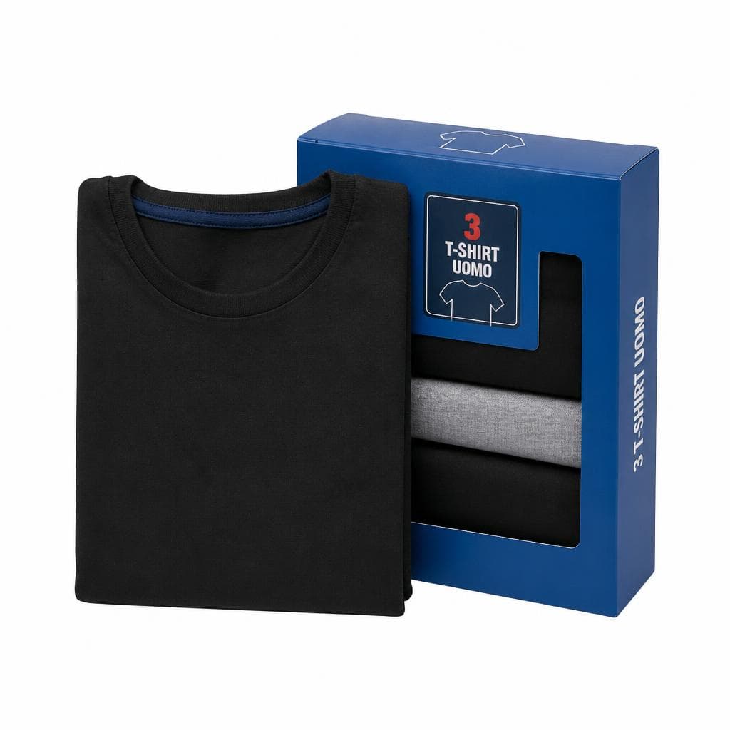 Pack 3 T-shirt Uomo 3 pezzi Norway in offerta da Carrefour