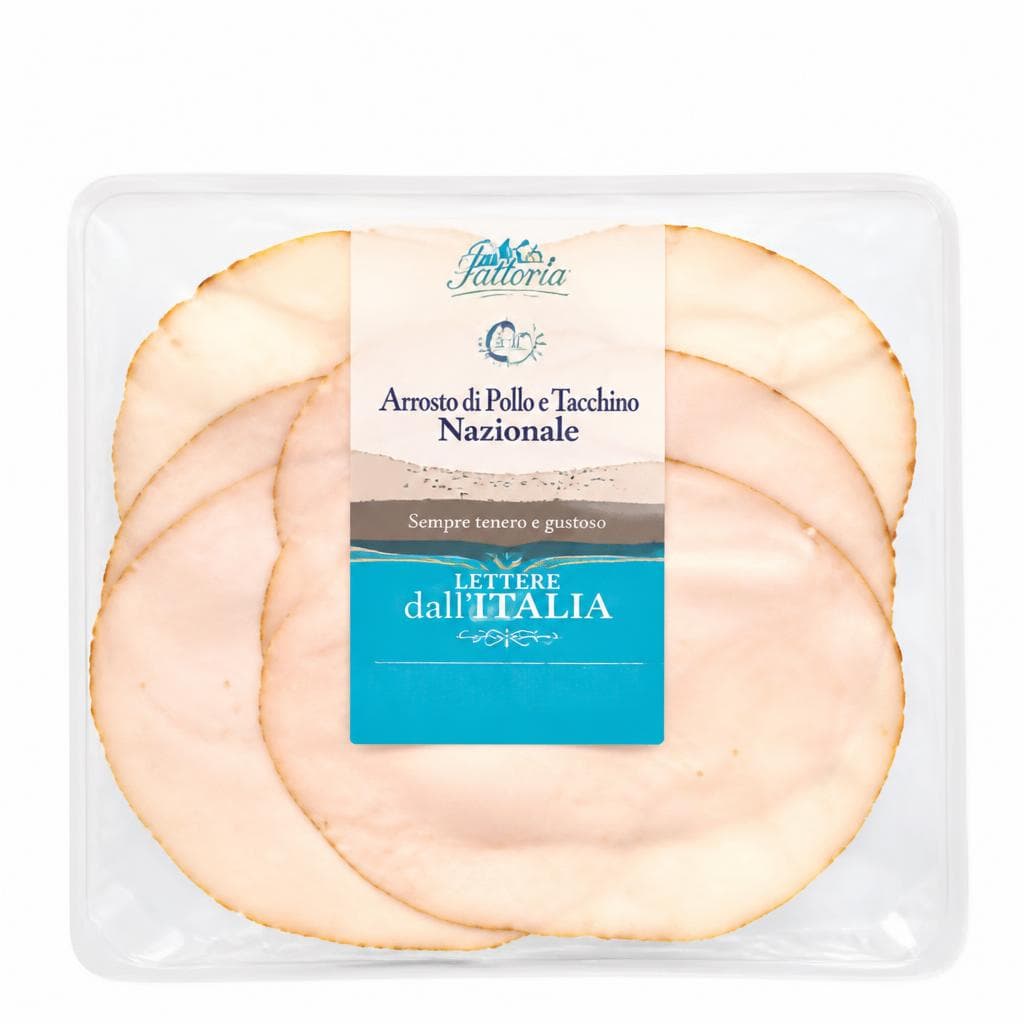 Arrosto di pollo/tacchino nazionale Lettere dall'Italia, 100 g – MD