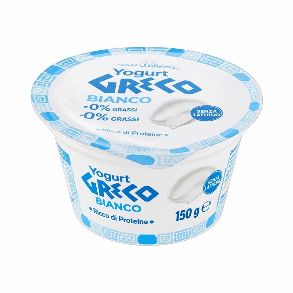 Yogurt Greco 0% grassi bianco o senza lattosio, 500 g – Iper La grande i
