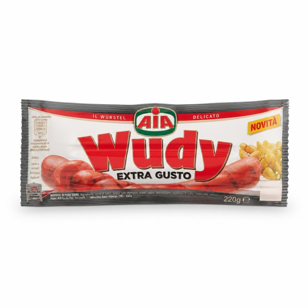 Wudy Extra Gusto 220 g AIA in offerta da DeSpar