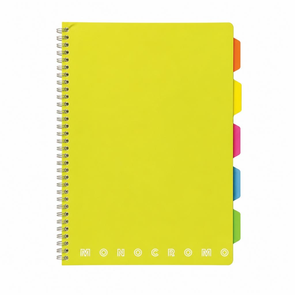 Maxi quaderno fluo monocromo in offerta da Bennet