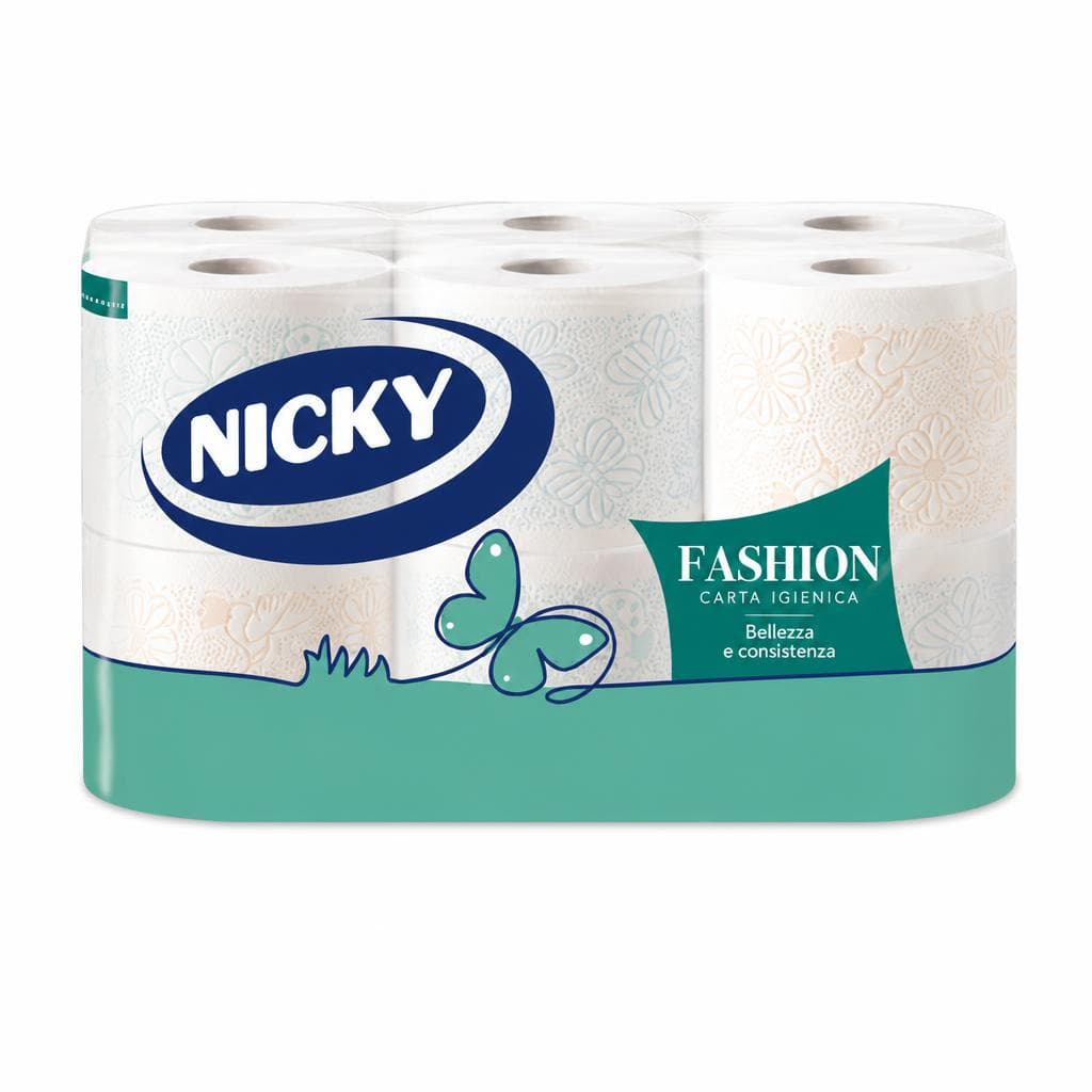 Nicky carta igienica Fashion, 12 rotoli – Iper La grande i