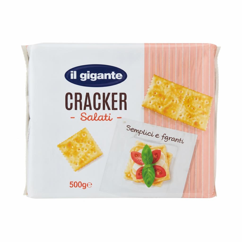 Cracker salati 560 g Il Gigante in offerta da Il Gigante